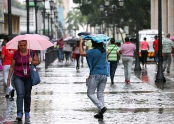 Inameh estima lluvias en varias partes del país para este jueves 12 de noviembre