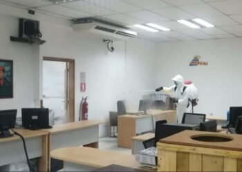 Realizaron jornada de desinfección en sedes de Mercal en Anzoátegui (+Fotos)