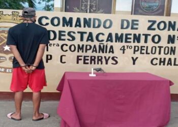GNB capturó a un presunto delincuente en el estado Bolívar