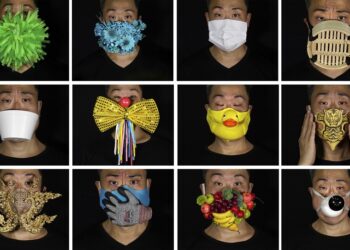 Kok creó máscaras para la pandemia y protestas en Hong Kong