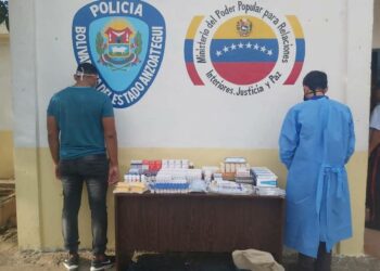 Polianzoátegui detuvo a dos hombres con insumos del IVSS