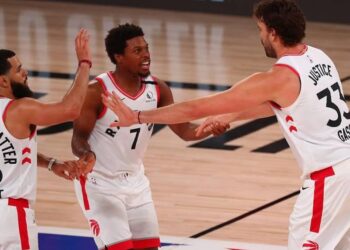 Raptors de Toronto arrancó al  frente en los playoffs