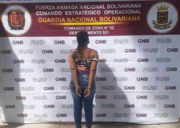 GNB capturó a una mujer solicitada por homicidio