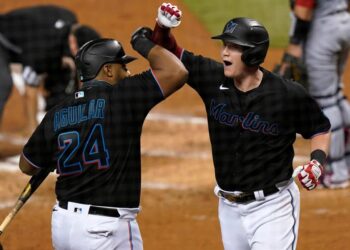 Rojas fue el propulsor de la victoria de López y Marlins