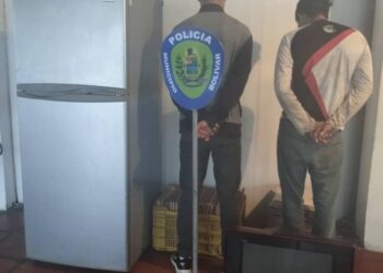 Atraparon a  un par de hombres por hurto de equipos electrodomésticos