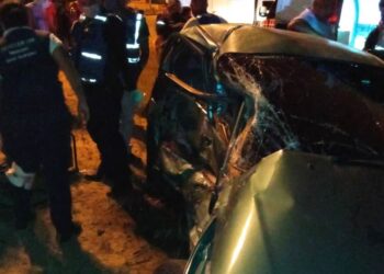 Choque de vehículos dejó una supervisora muerta y cuatro lesionados en El Tigre