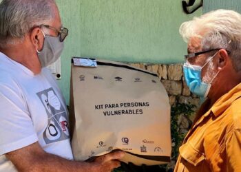 Morreños recibieron kit de vulnerabilidad
