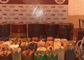 GNB incautó 1.180 litros de gasolina en Anzoátegui y Delta Amacuro