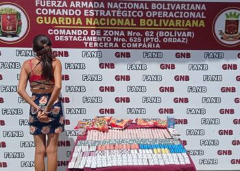 Apresaron a una mujer con 131 blíster de medicinas