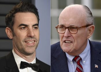 "Borat 2" muestra a Giuliani en situación incómoda en hotel