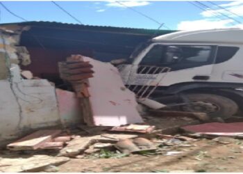 Un camión se estrelló contra dos casas en El Tigre