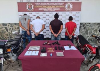 Desarticularon la banda “los r” en Tumeremo
