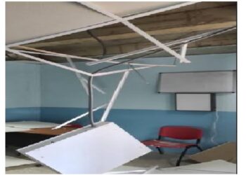 Dos médicos del Razetti resultaron heridos tras desplomarse techo en área de emergencia