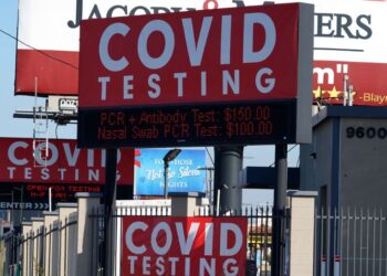 EEUU: Nuevo récord de pruebas de COVID-19 que dan positivo