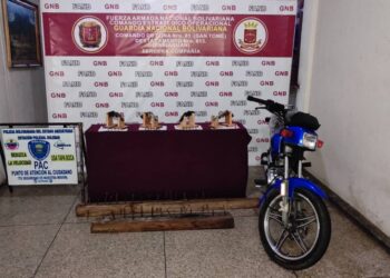GNB ultimó a cuatro presuntos piratas de carretera