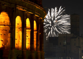 Cientos de aves murieron por fuegos artificiales en Roma