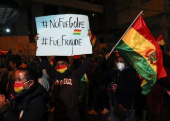 En medio de protestas por detención de Áñez reaparece presidente boliviano Luis Arce