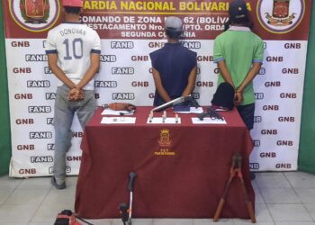 Militares desarticularon la banda "los menores" en Ciudad Guayana﻿