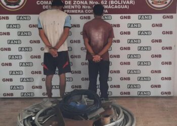 Atraparon a dos hombre por hurto en la central hidroeléctrica de Macagua
