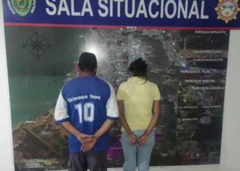 Apresaron a una pareja señalada de maltratar a dos niños