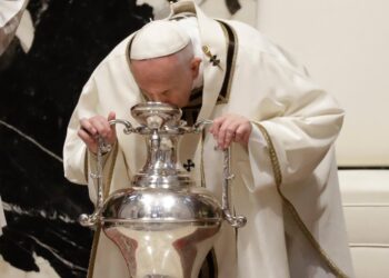 Papa Francisco inició las celebraciones de Semana Santa marcadas por un nuevo año de pandemia
