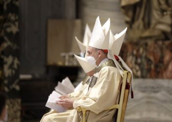 El Papa abrió los últimos servicios de Semana Santa y se saltó el rito de la Última Cena