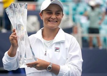 Barty gana Abierto de Miami al retirarse Andreescu
