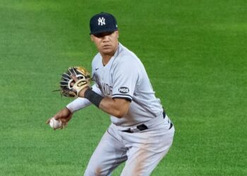 Thairo Estrada pasó de Yanquis a Gigantes