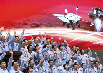 China aterrizó en Marte con un gran avance para sus ambiciones espaciales