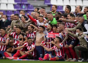El Atlético de Madrid resiste y se coronó en la Liga Santander de España