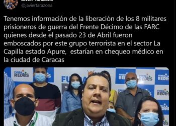FundaRedes anuncia liberación de militares venezolanos en poder de las FARC