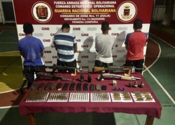 Incautaron armas de guerra en Machiques