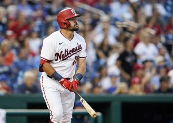 Kyle Schwarber igualó récord de más jonrones en 10 juegos seguidos