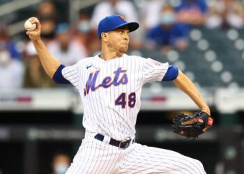 Jacob deGrom permitió dos carreras por primera vez está temporada
