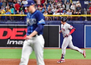 Hunter Renfroe arruinó exitoso debut de prospecto dominicano Wander Franco (+Fotos)