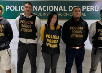 Presuntos delincuentes venezolanos fueron detenidos en Perú