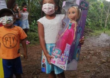 Organización “Dios es bueno” recibe sonrisas de gratitud