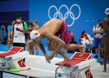 Alfonso Mestre batió el récord nacional de los 400m libres en Tokio 2020
