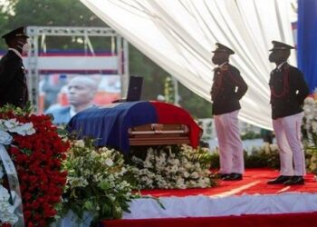 Inician los funerales del asesinado presidente de Haití, Jovenel Moïse