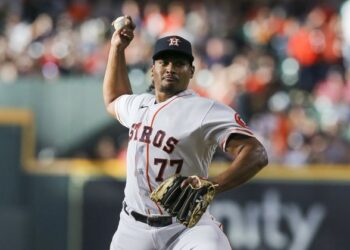 Luis García obtuvo novena victoria del año pese a jonrón 39 de Shohei Ohtani