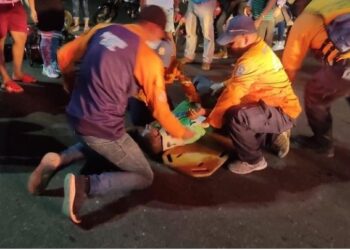 Sujeto presentó múltiples lesiones tras perder el control de su moto en Guaraguao