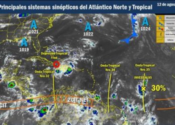 Inameh prevé que onda tropical N° 34 avance hacia el oriente venezolano