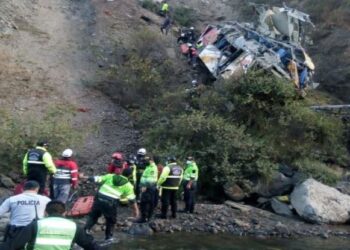 29 personas murieron en un accidente de tránsito en Perú