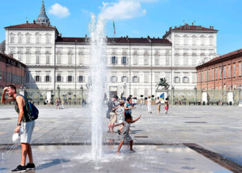 Italia registra récord de calor que es también plusmarca de Europa