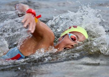 Venezolana Paola Pérez terminó en la 20ma posición de las aguas abiertas en Tokio