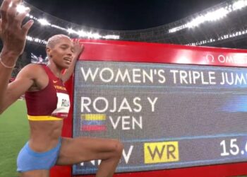 Yulimar Rojas ganó la medalla dorada en salto triple e implantó un récord mundial (+Videos)