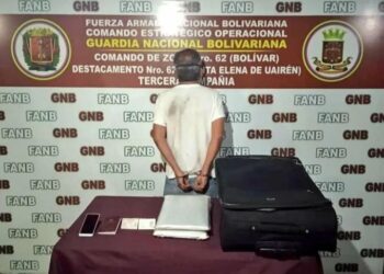 Aprehendieron a un extranjero con cuatro kilos y medio de marihuana