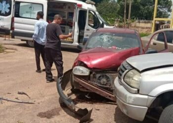 Se registraron dos choques en el municipio Simón Rodríguez