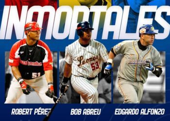 Pérez, Abreu y Alfonzo son inmortales de la LVBP