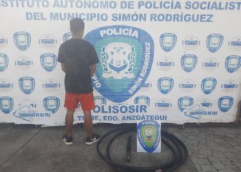 Cayeron presos dos sujetos por hurto de cables de teléfonos